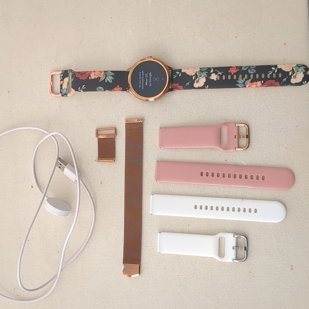 Fossil Women's Gen 5E 42mm Stainless Steel Touchscreen Smartwatch